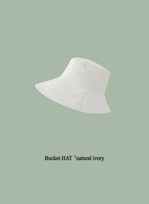 Bucket HAT (natural ivory)