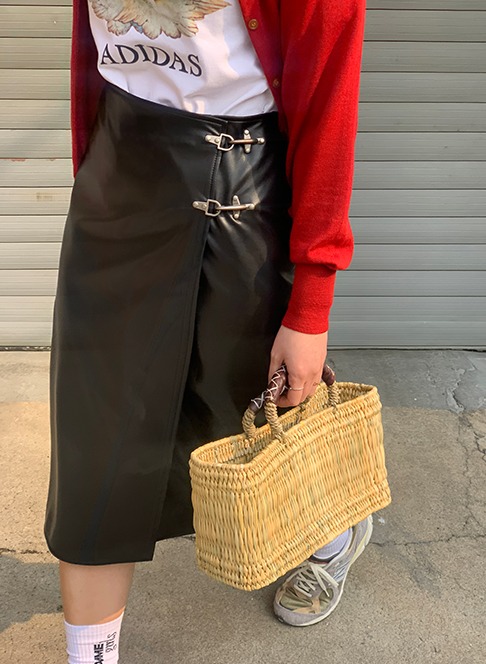 Kate Leather Skirt