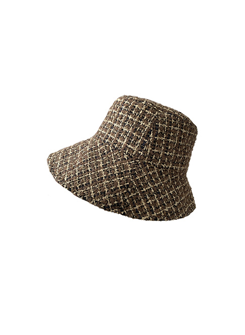 Bucket HAT &#039;tweed brown